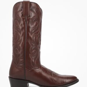 Dan Post Brown Leather Cowboy Boots